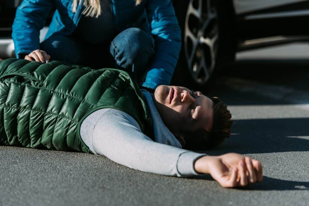type of personal injury accident: pedestrian accident